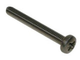 Metric, Cross Recessed, Din 7985