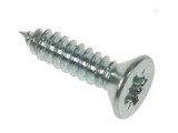 Countersunk Cross Recessed AB, Din 7982, Steel Zinc Plated
