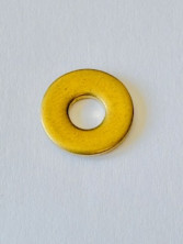 3D Washer, Din 9021, Brass