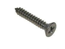 Countersunk Cross Recessed AB, Din 7982, Stainless Steel A4 (316)