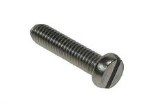 Metric, Cheese Slotted, Din 84, Stainless steel