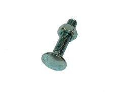 Metric, Din 603, Zinc plated