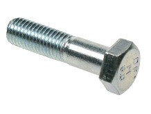 UNC/UNF ANSI B18.2.1, Zinc plated