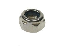Metric Fine Pitch Nyloc Nut, Din 985, Stainless steel