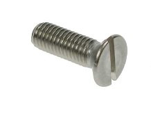 Countersunk Machine Screw, Metric, Slotted, Din 963