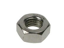 Metric Fine Pitch, Hexagon Full Nut Din 934, Stainless Steel